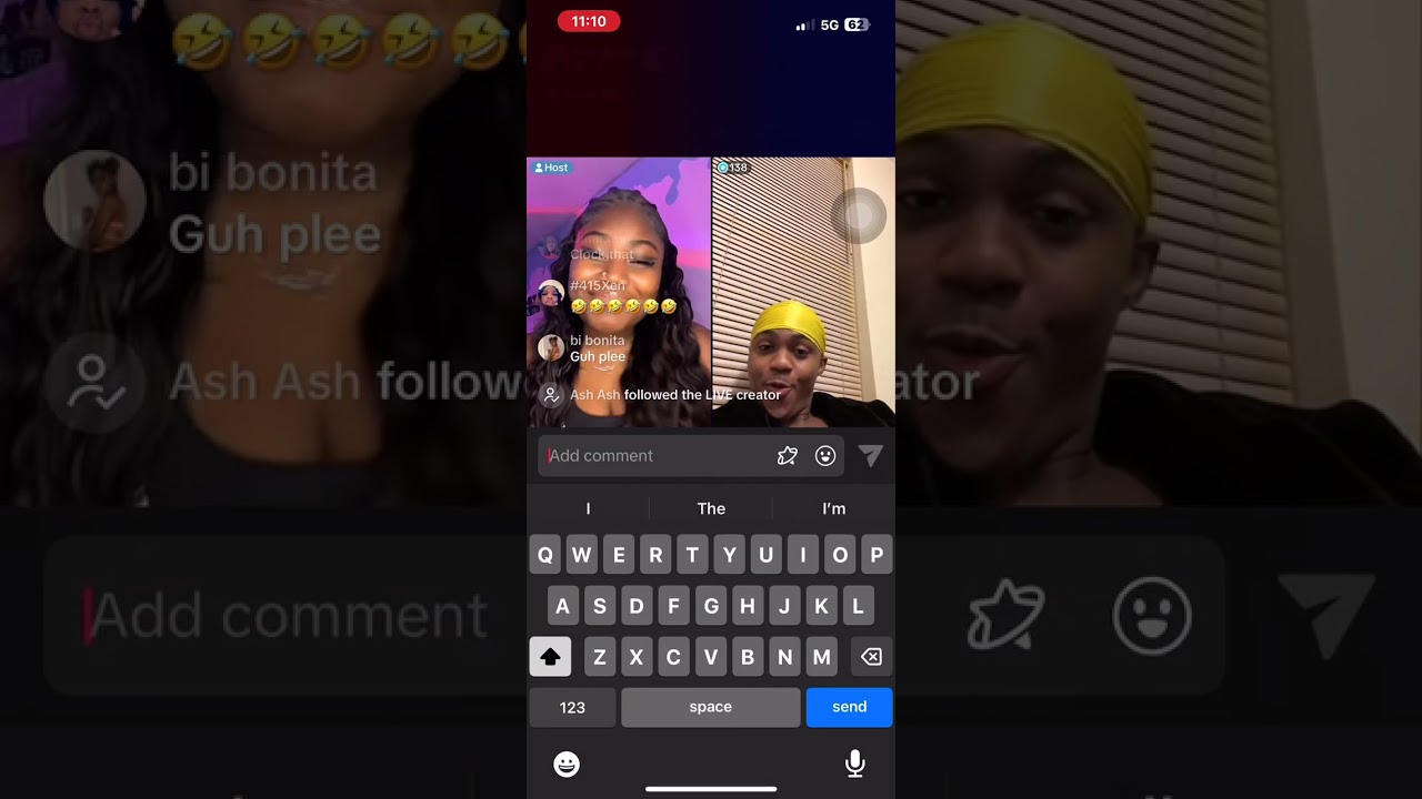 Zaria Imani and Ahmad N. Ferguson on  TikTok live January 23, 2024 pt.2