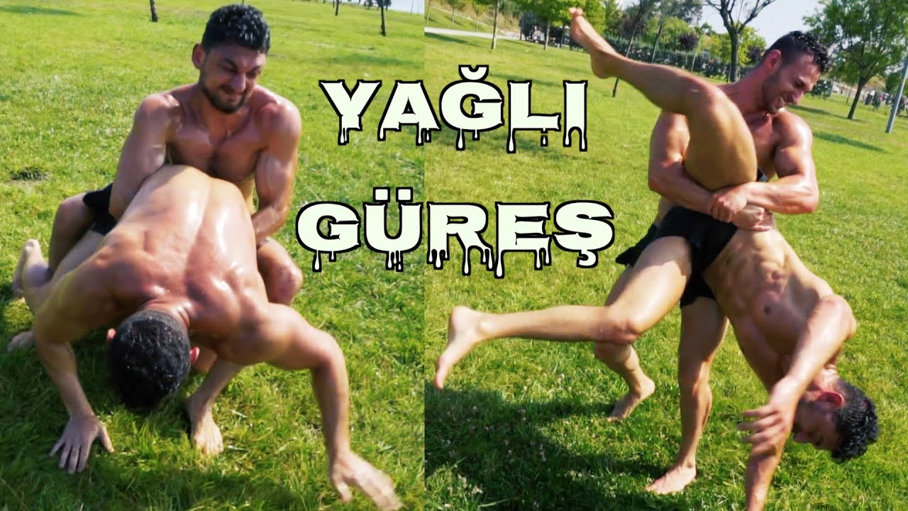 YAĞLI GÜREŞ Yaptık ! Resul vs Yahya #yağlıkapışma