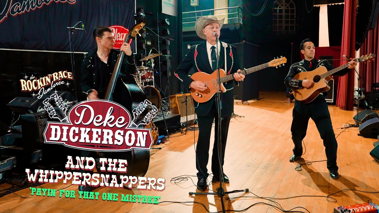 'Payin' For That One Mistake' DEKE DICKERSON & THE WHIPPERSNAPPERS (Rockin' Race) BOPFLIX session