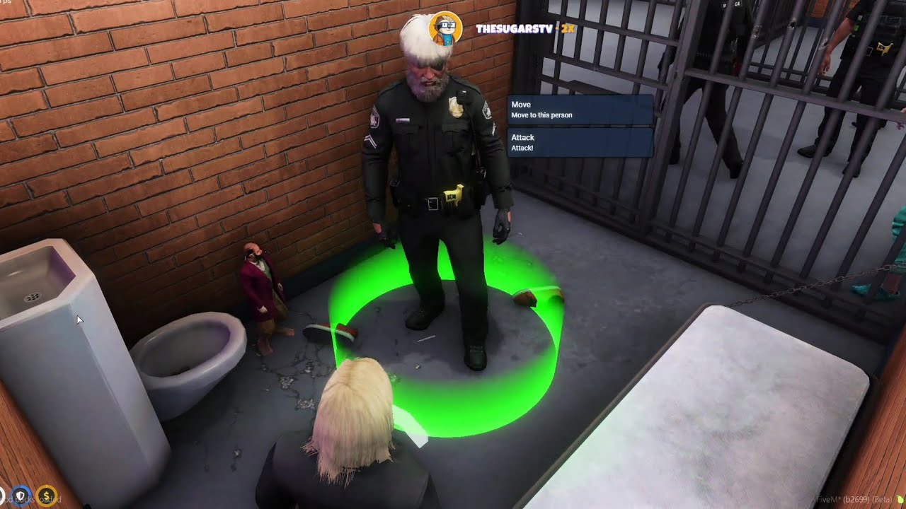 Francis and Mini Francis Attack Cops during Charges after they Forget to Search him (NoPixel)
