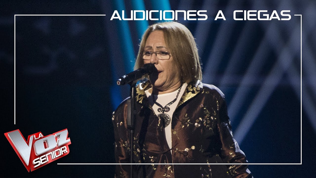 Alicia Olivera canta 'Santa Lucía' | Audiciones a ciegas | La Voz Senior Antena 3 2019