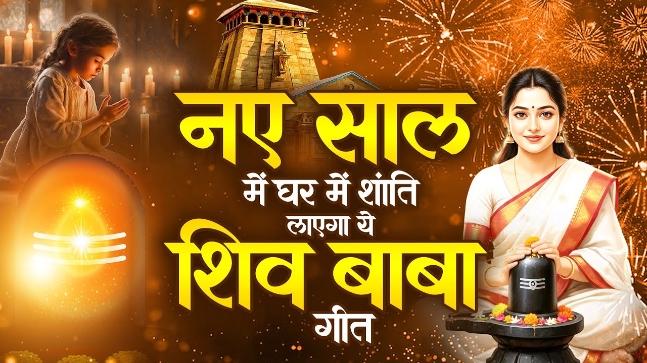 नए साल में घर में शांति लाएगा ये शिव बाबा गीत | New Year Bk Songs ~Shiv Baba Prarthna 2026 ~Yog Geet