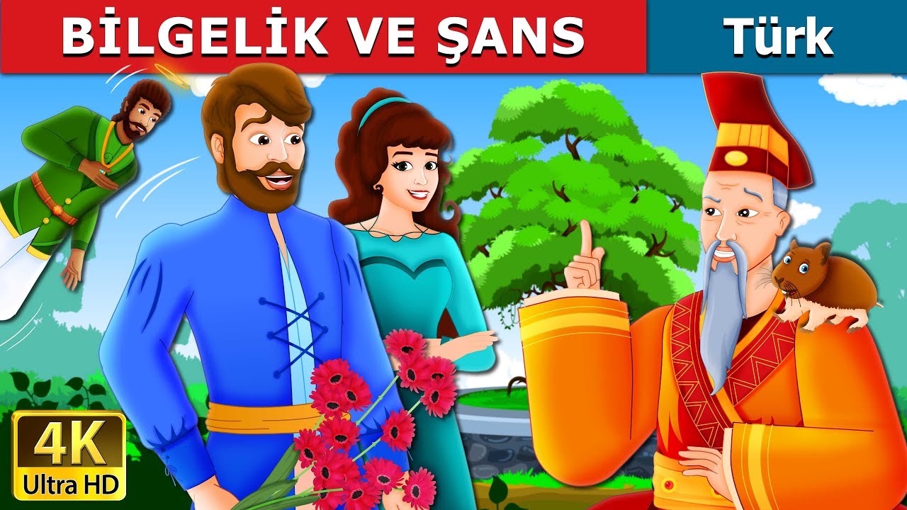 BİLGELİK VE ŞANS | Wisdom And Luck Story in Turkish | @TürkiyeFairyTales
