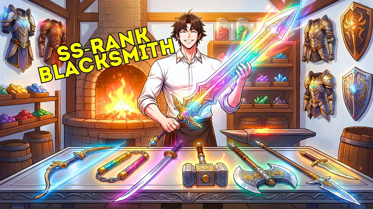 He is the Only One Who Can Craft SS-Rank Weapons and Armor in Just 1 Day! | Manhwa Recap