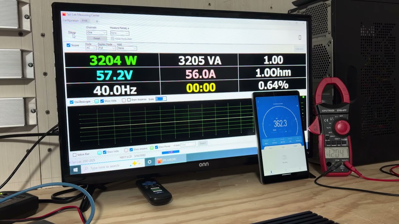 Amp Dyno-Bermans 5000.1 (Full Bridge) Retest