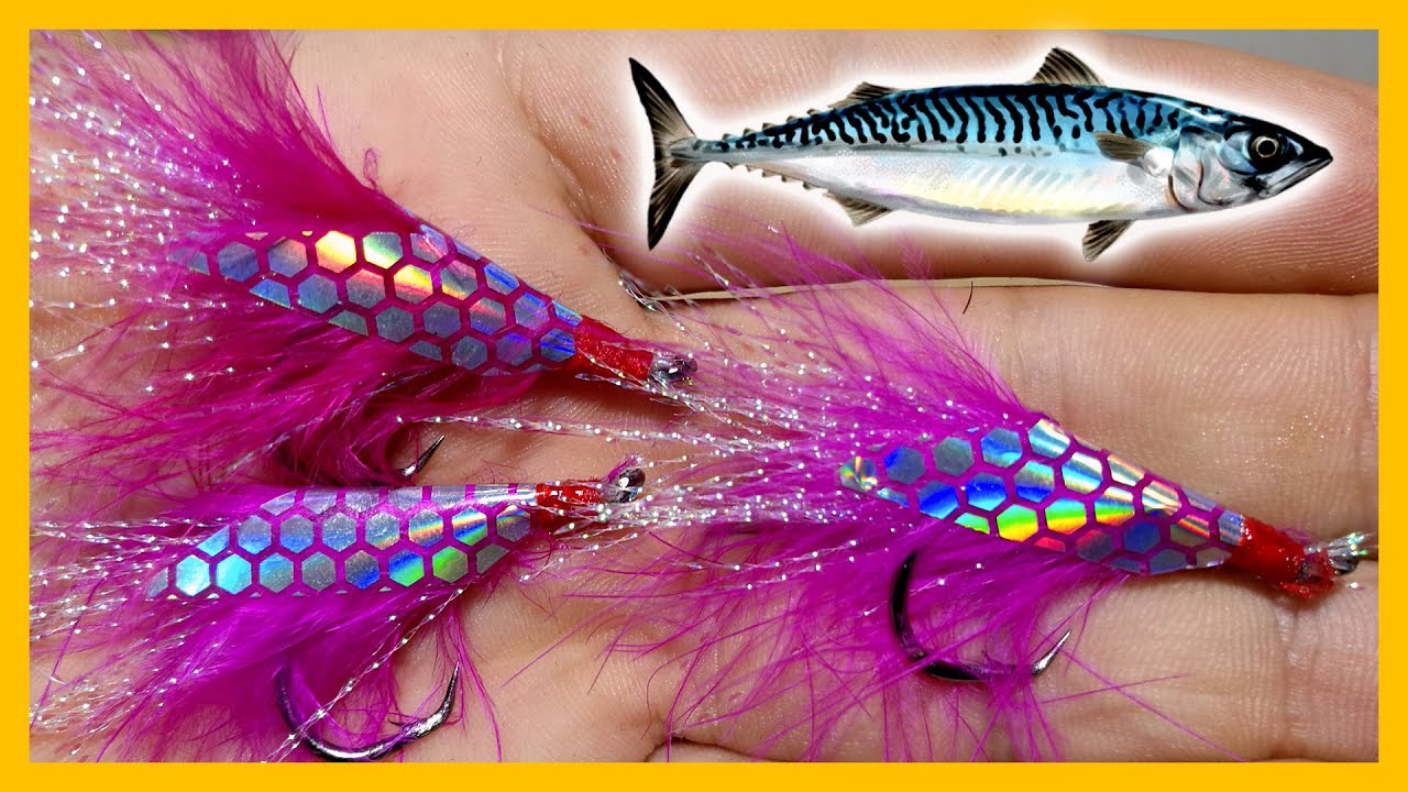 Como hacer SABIKIS CASEROS (Plumas) para PESCAR CABALLAS Y JURELES