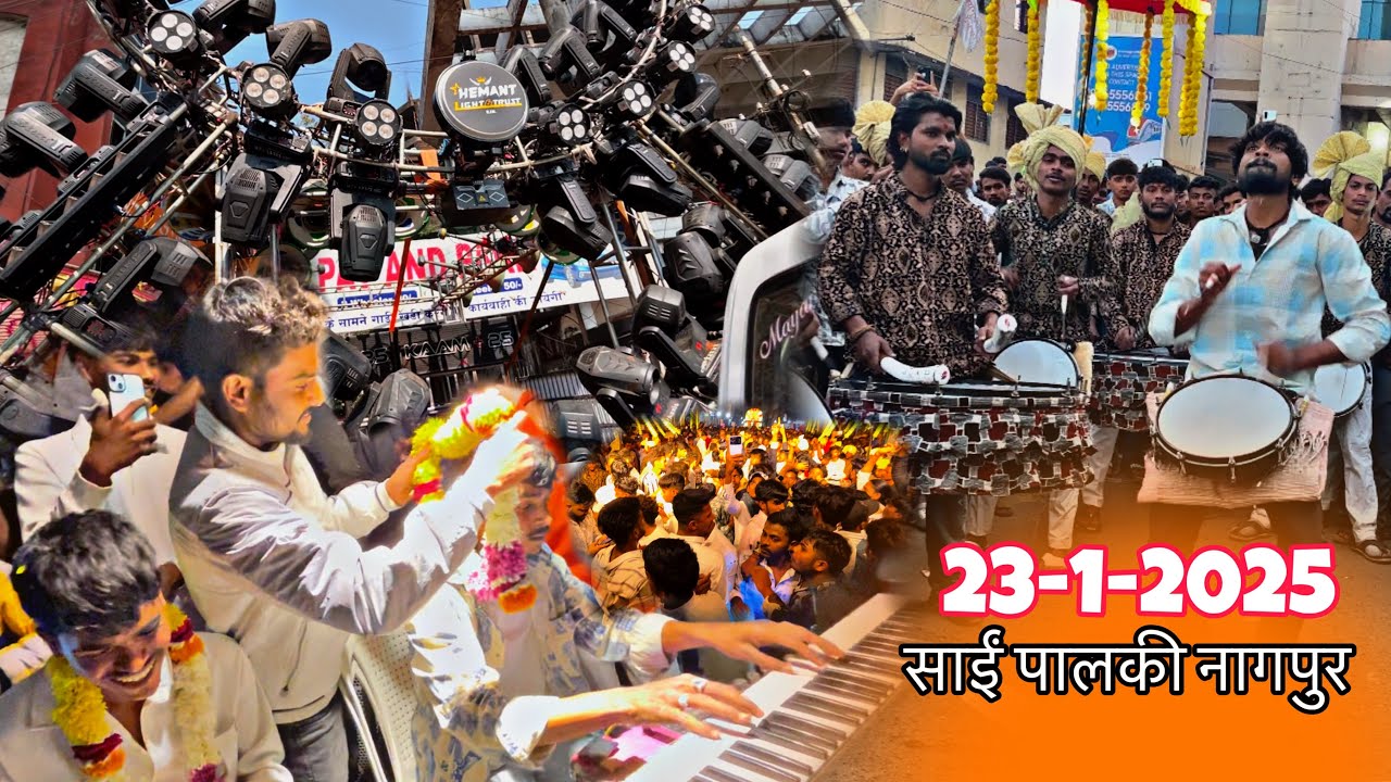 #Vlog139 | SAI PALKI 📍 NAGPUR FULL MOHOL COVER DILSE 😍 ( Ft. Jai Ambe Dhumal)