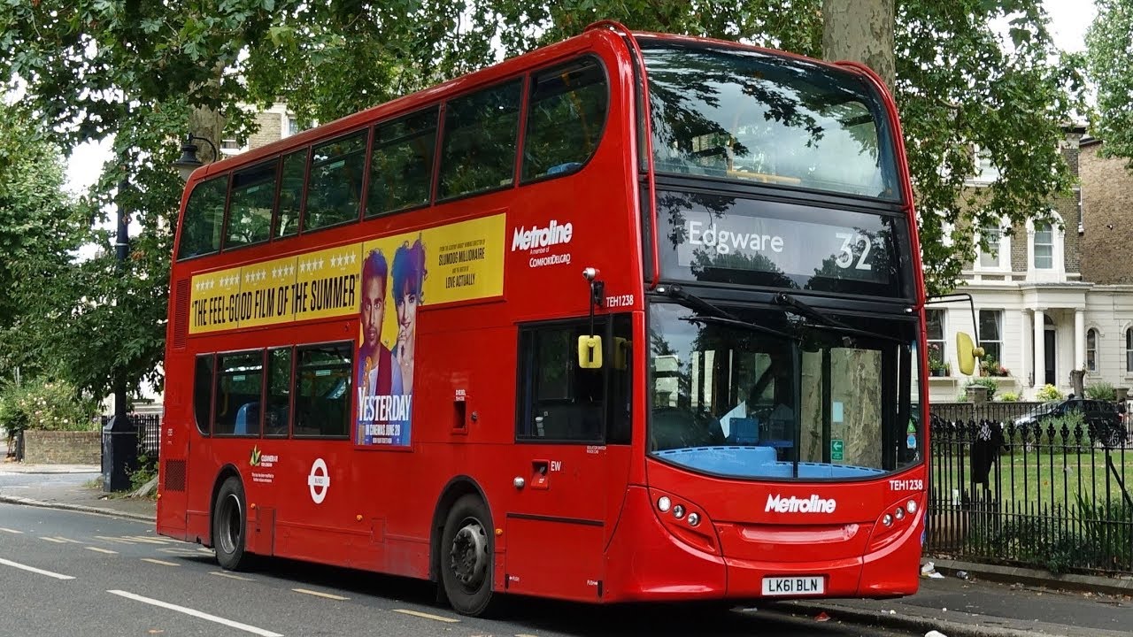London Buses - Route 32 - Kilburn Park to Edgware