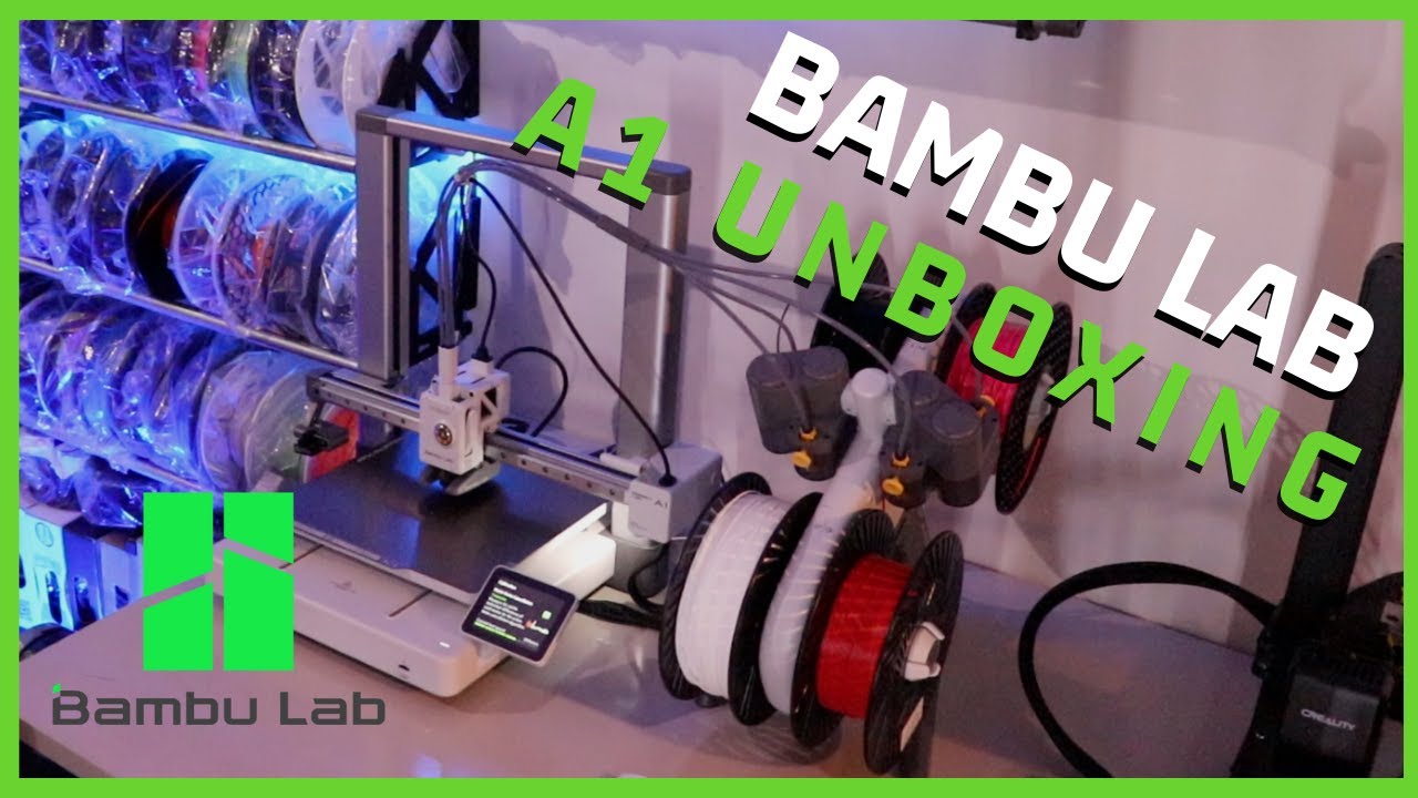 BAMBU LAB A1 COMBO -  UNBOXING COMPLETO