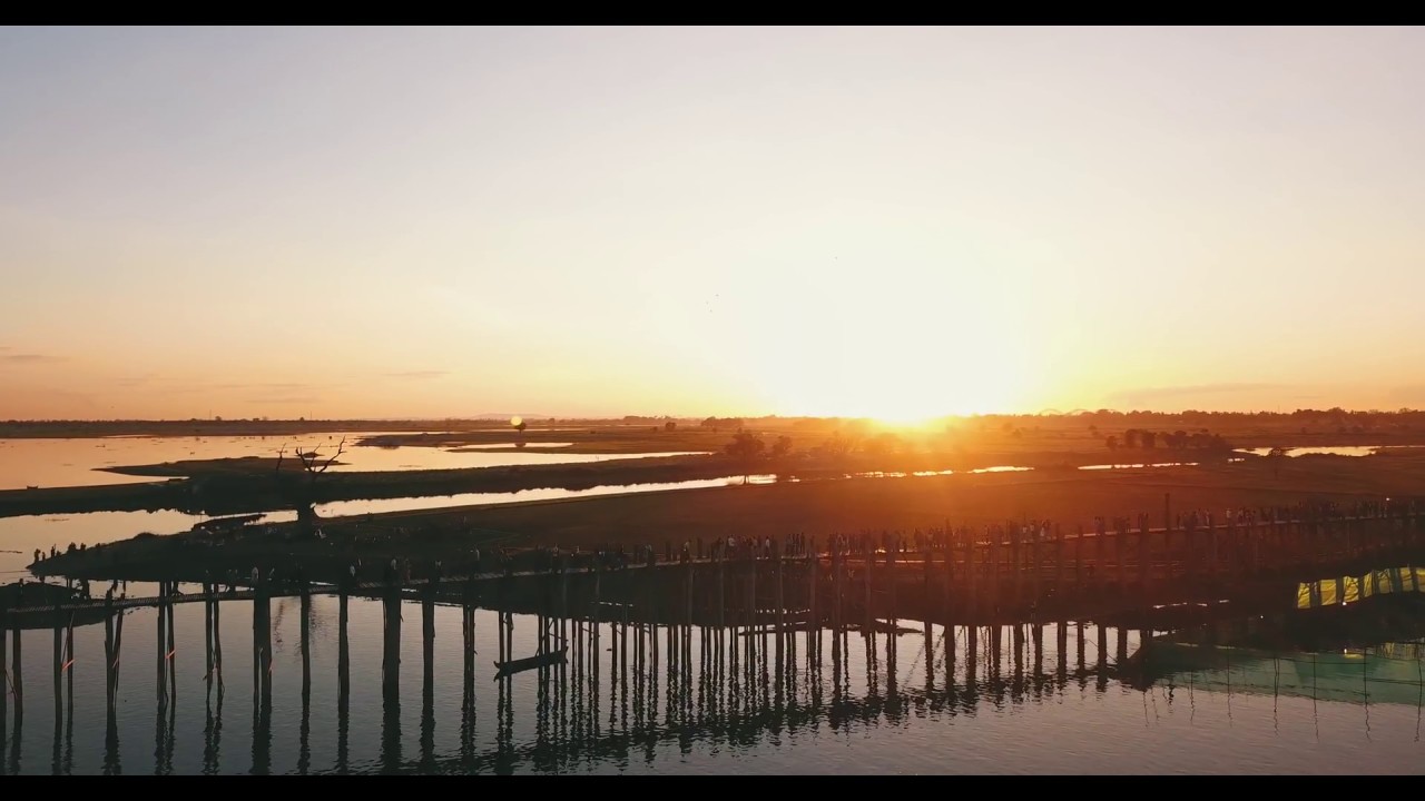U Bein Bridge - Mandalay, Myanmar