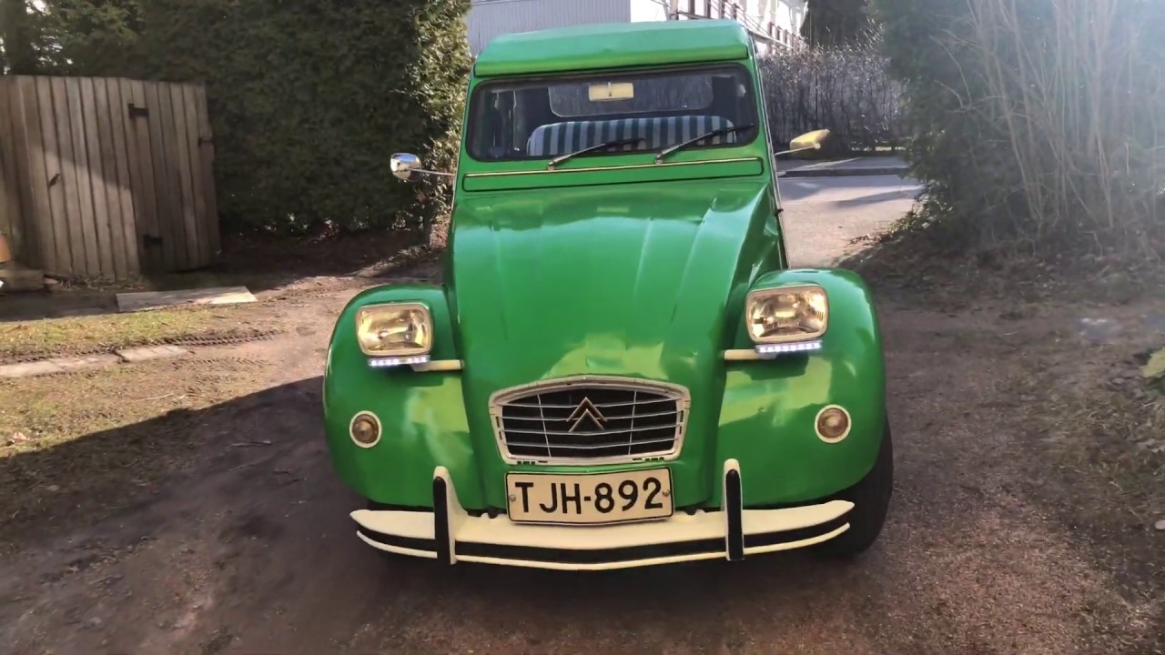 CITROEN 2CV6, 1976 RESTORATION PROJECT 26.7.2019 - 28.2.2020, täysremontti❤️