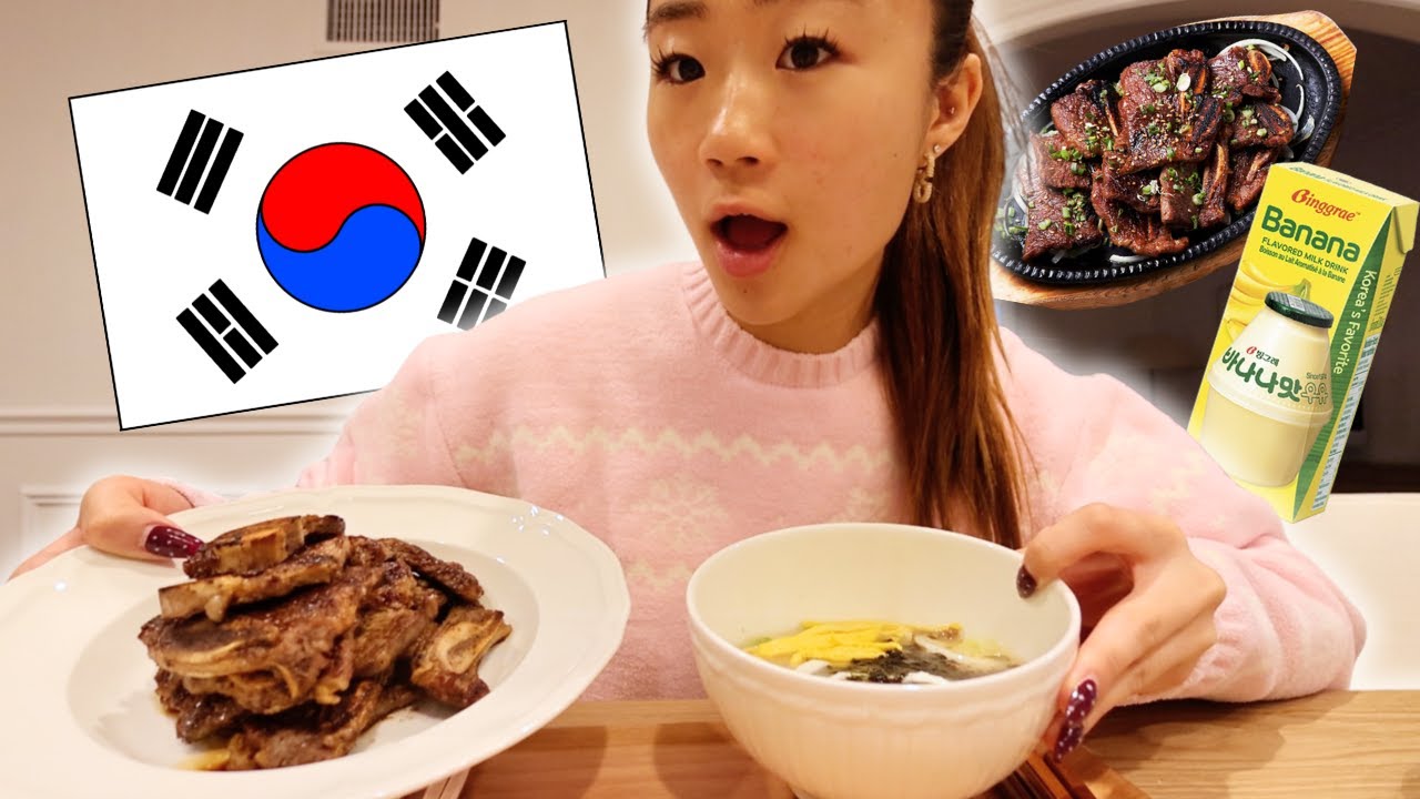 EATING HOME COOKED KOREAN FOOD FOR 24HRS!