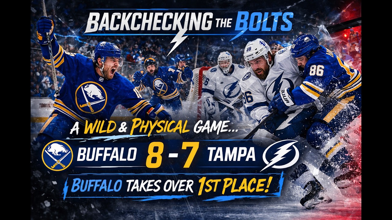 Buffalo’s Insane 8-7 Game + Lightning vs Toronto Recap  NHL Trade Deadline Talk