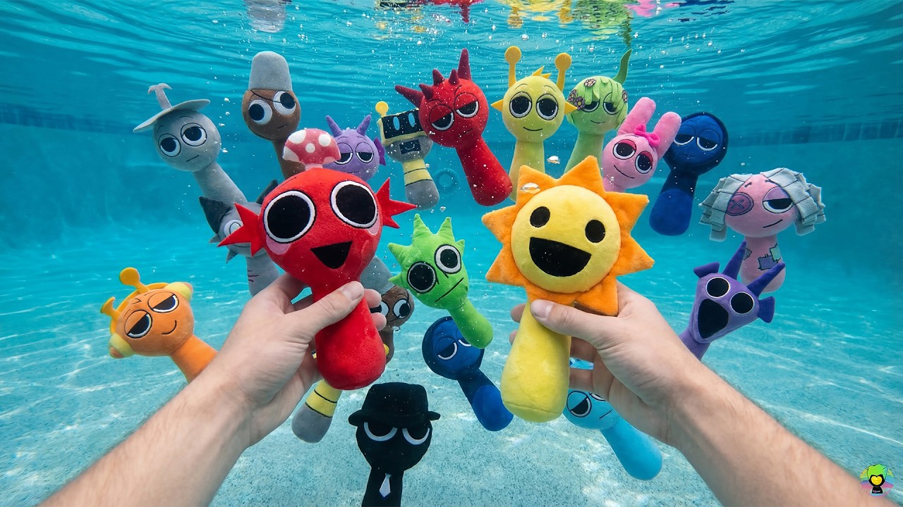 🔎 The Pool Was Calm… Until We Discovered Sprunki Underwater!