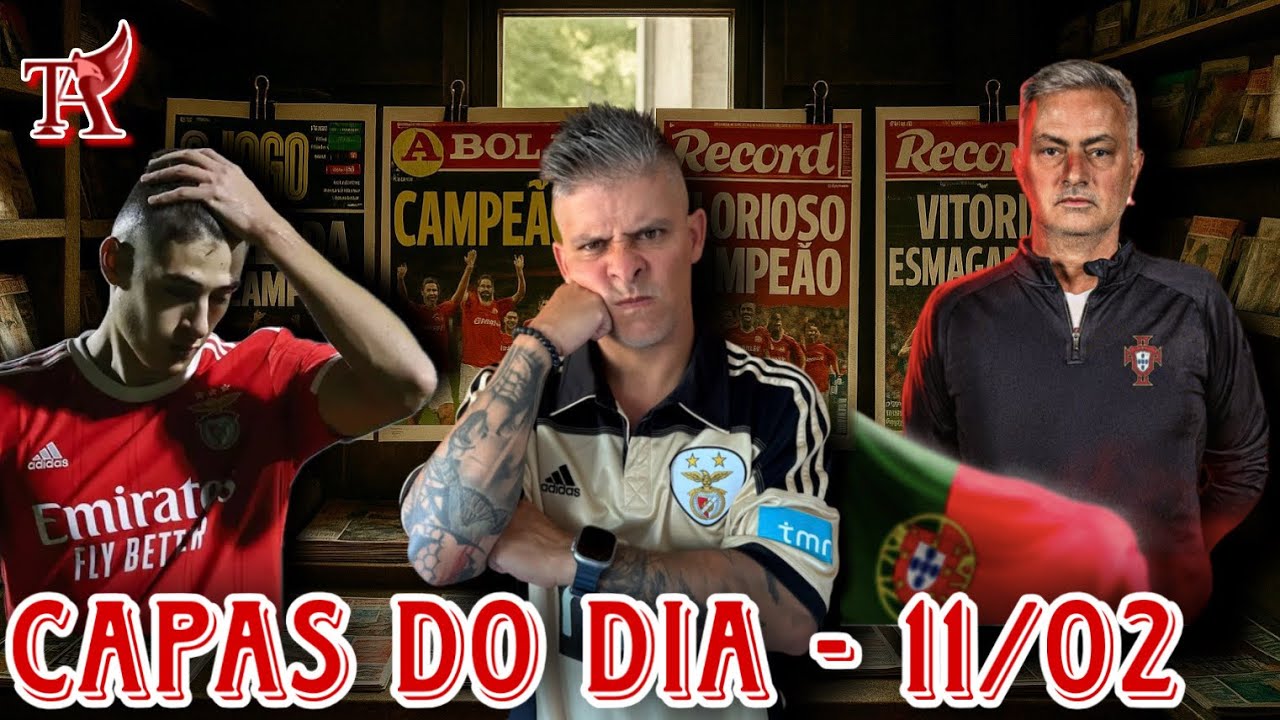 BENFICA-REVISTA IMPRENSA 11 Fevereiro GLORIOSO PODE PERDER CENTRAL E TREINADOR NO PRÓXIMO VERÃO!!🦅🔴
