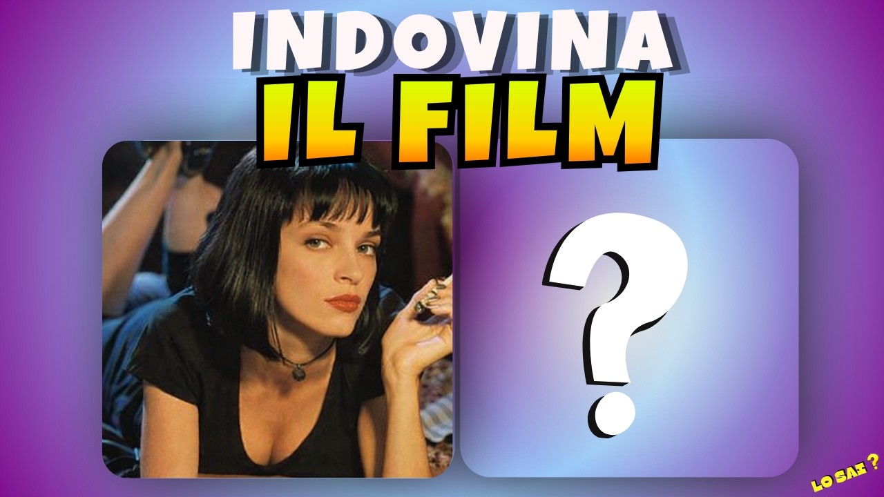 Quiz Film | Supera la prova cinematografica con 15 film molto famosi🎬