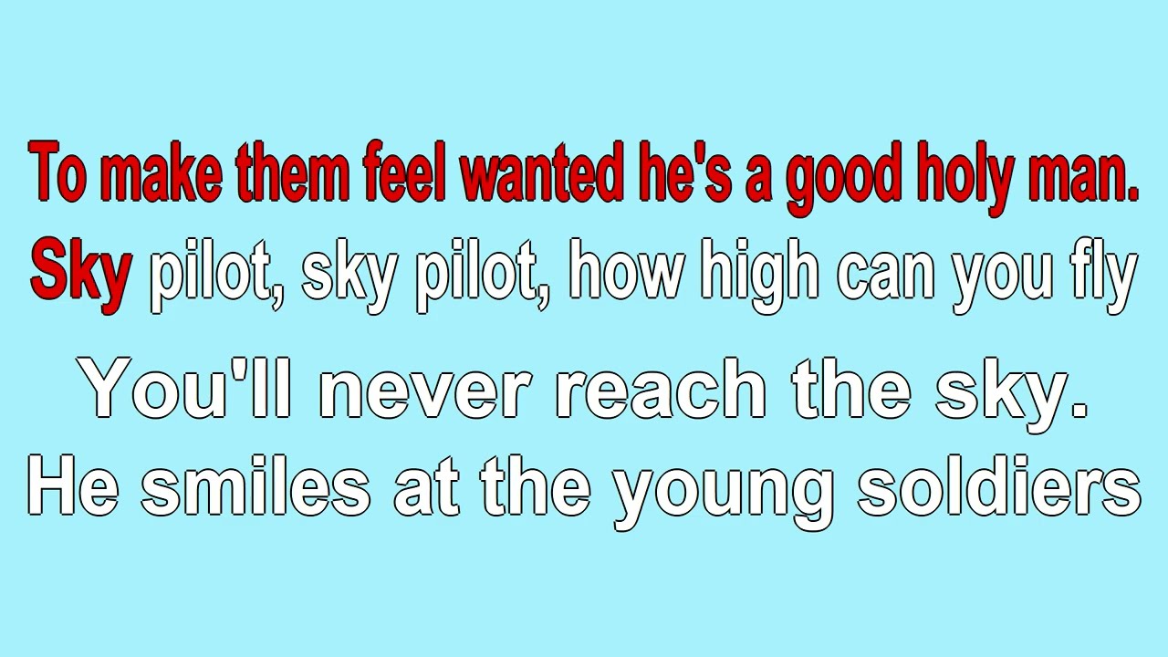 Sky Pilots by The Animals 1968