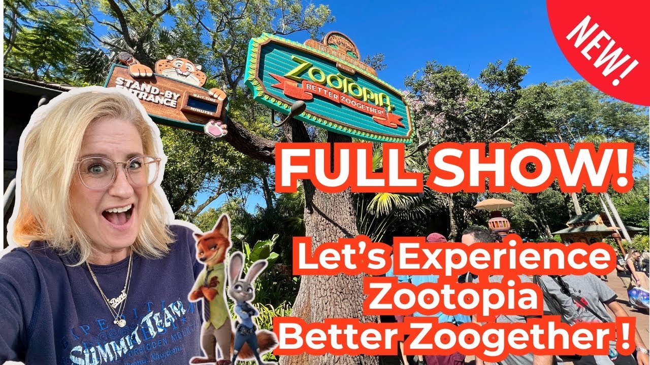 «Зверополис: Лучше Zoogether!» в тематическом парке Disney Animal Kingdom | Первый взгляд!