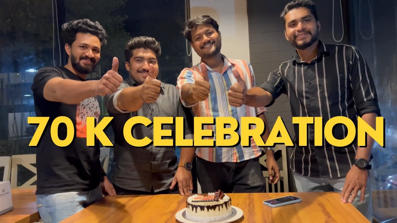 70 K CELEBRATION WITH OUR ADMINS