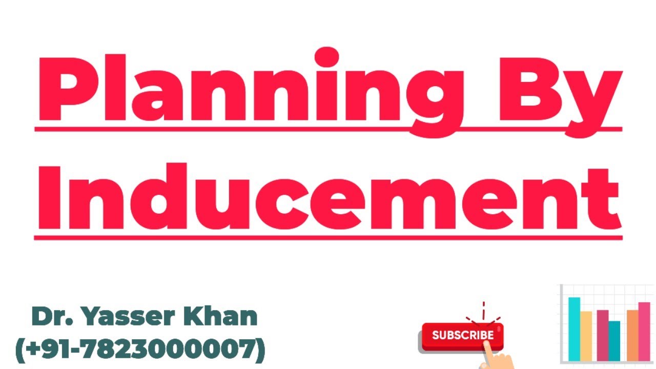 Planning By Inducement | Types Of Planning | Economic Planning | Economics | Development Economics