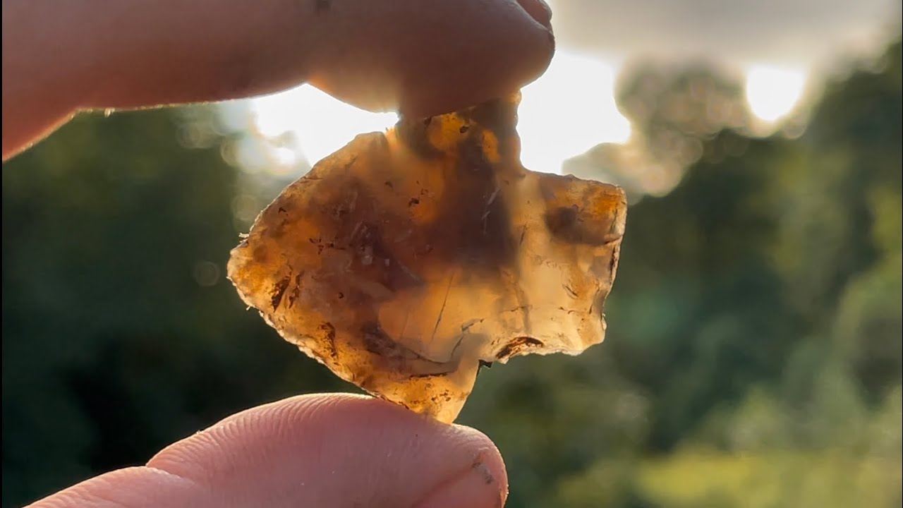 Finding Indian Artifacts in the Western North Carolina Mountains!