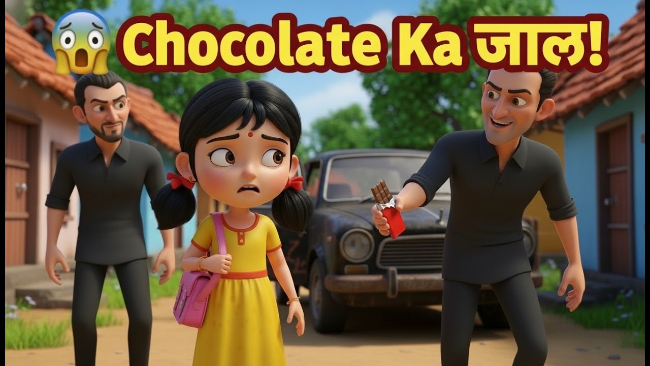 एक चॉकलेट की वजह से चिंकी के साथ क्या हुआ?😱😟 | बच्चों के लिए जरूरी सीख