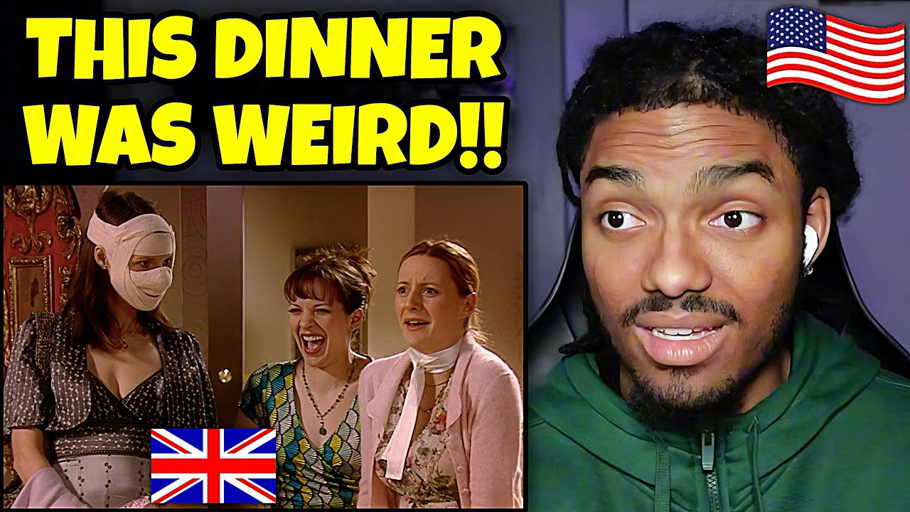 ODDEST DINNER EVER 🤣 | AMERICAN REACTS to The IT Crowd S2E4 &ldquo;The Dinner Party&rdquo;