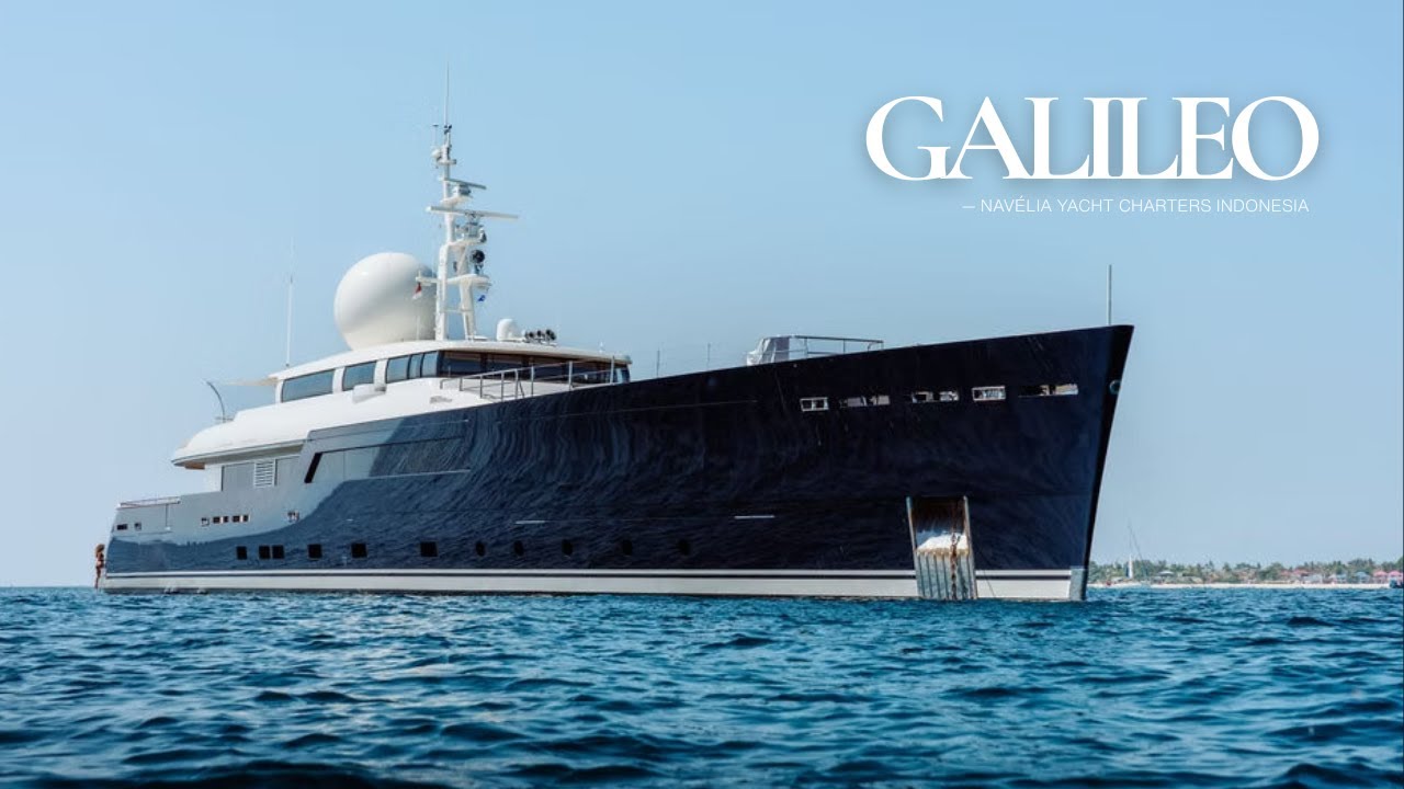 Galileo | 55.7m Ice-Class Expedition Yacht for Global Voyages | Navélia Indonesia