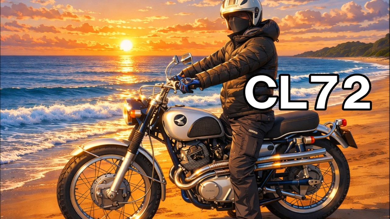 ＣＬ７２　排気音  HONDA DREAM CL72 SCRAMBLER　exhaust note