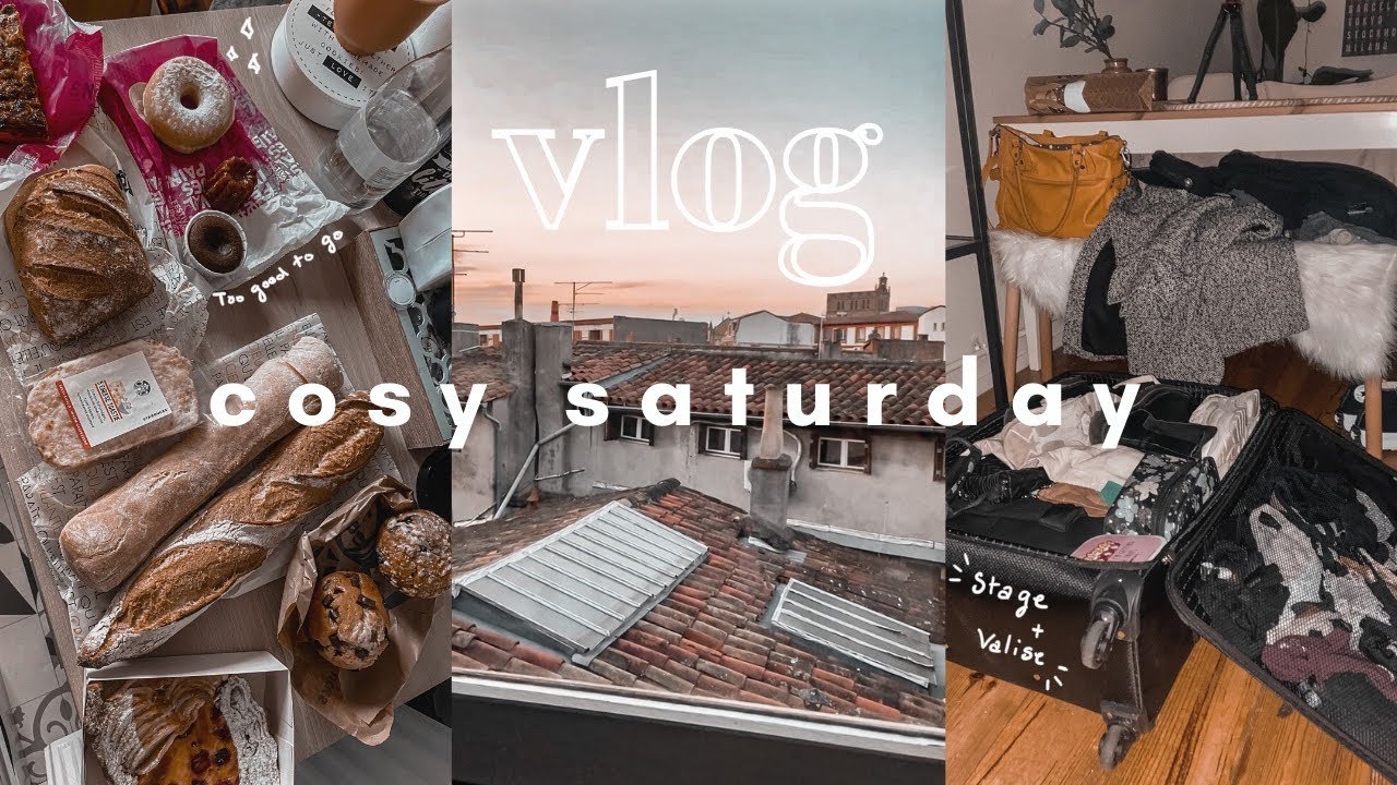 lazy saturday with me ☕️ toulouse, deep talk, valise & too good to go 🤍