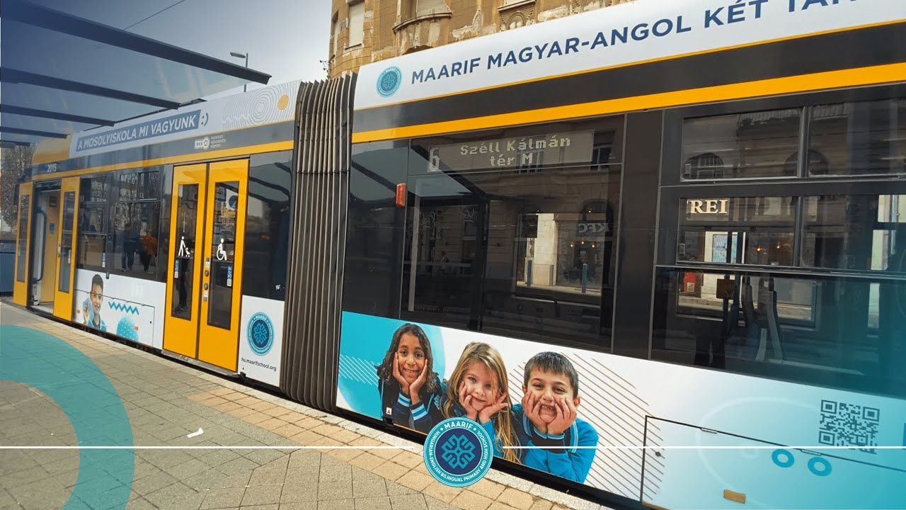 Budapesten fut a Maarif-villamos