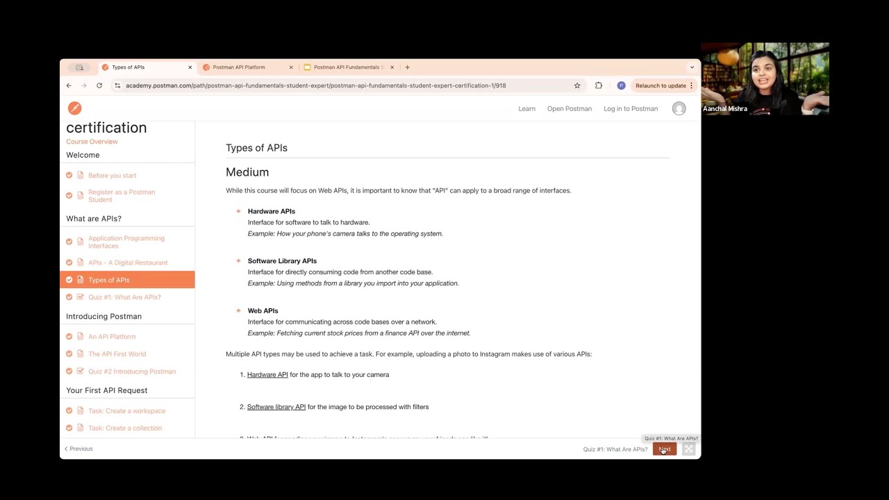 Postman API Fundamental Student Expert Certification