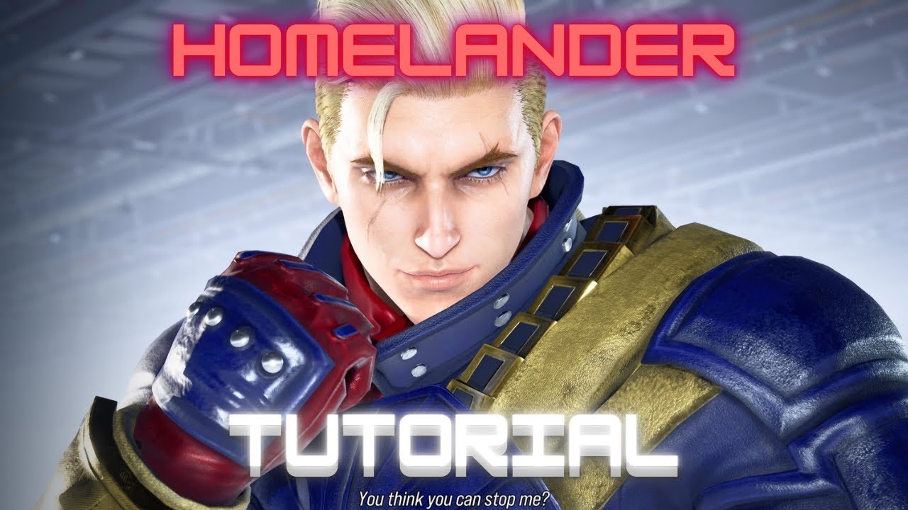 Homelander Tutorial in #tekkencustomization #tekken8 #theboys #homelander