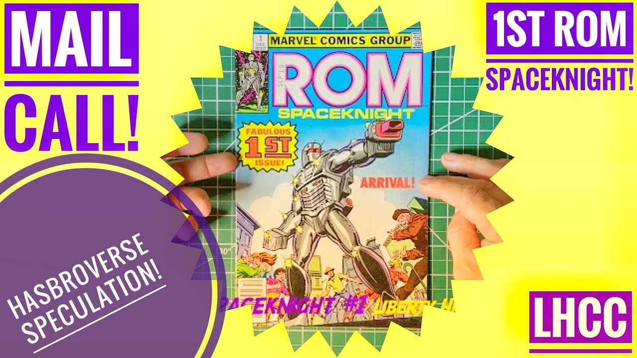 Copper Age Comic Books with Nostalgia SPECULATION POTENTIAL⏤Rom Spakeknight #1 & the HASBROVERSE!