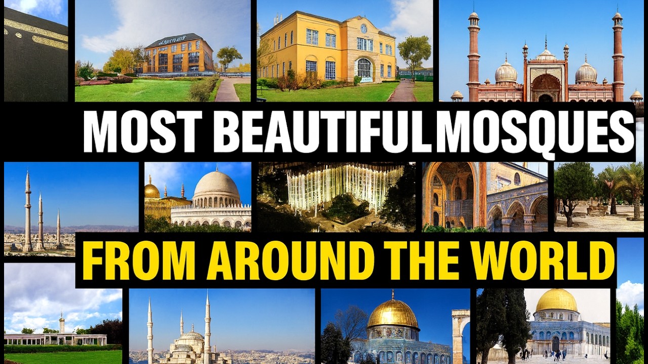 Beautiful Mosques Masjids From Every Country in the World. #masjid #mosque #travel