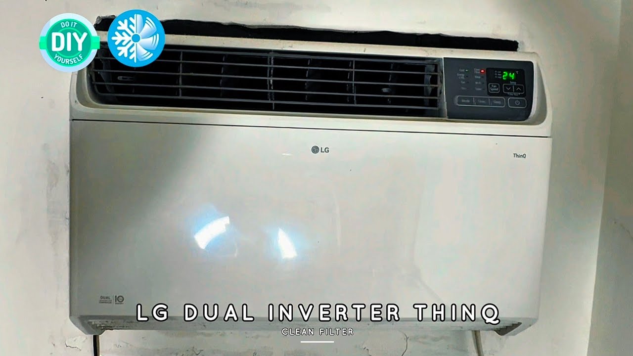 Nº³⁶² Clean AC LG dual inverter thinQ filter