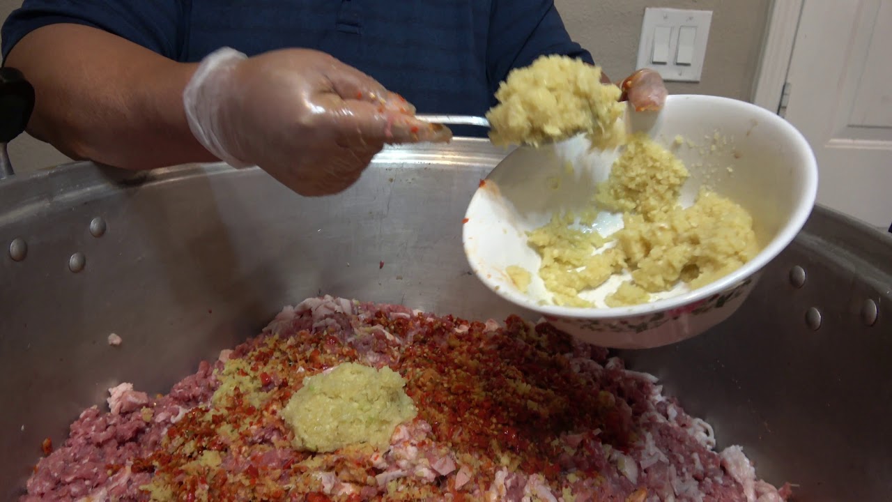 HOW I MADE HMONG SAUSAGE