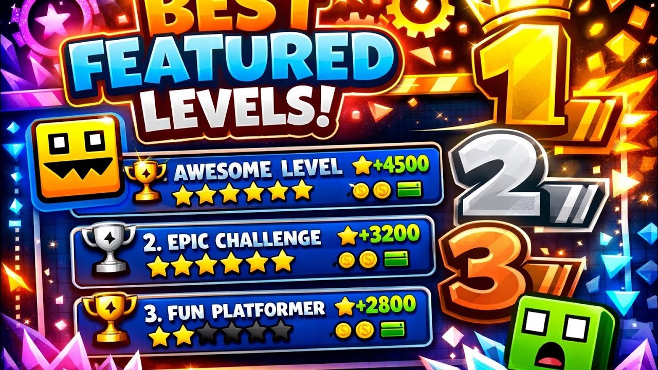 Ranking every new level in geometry dash.