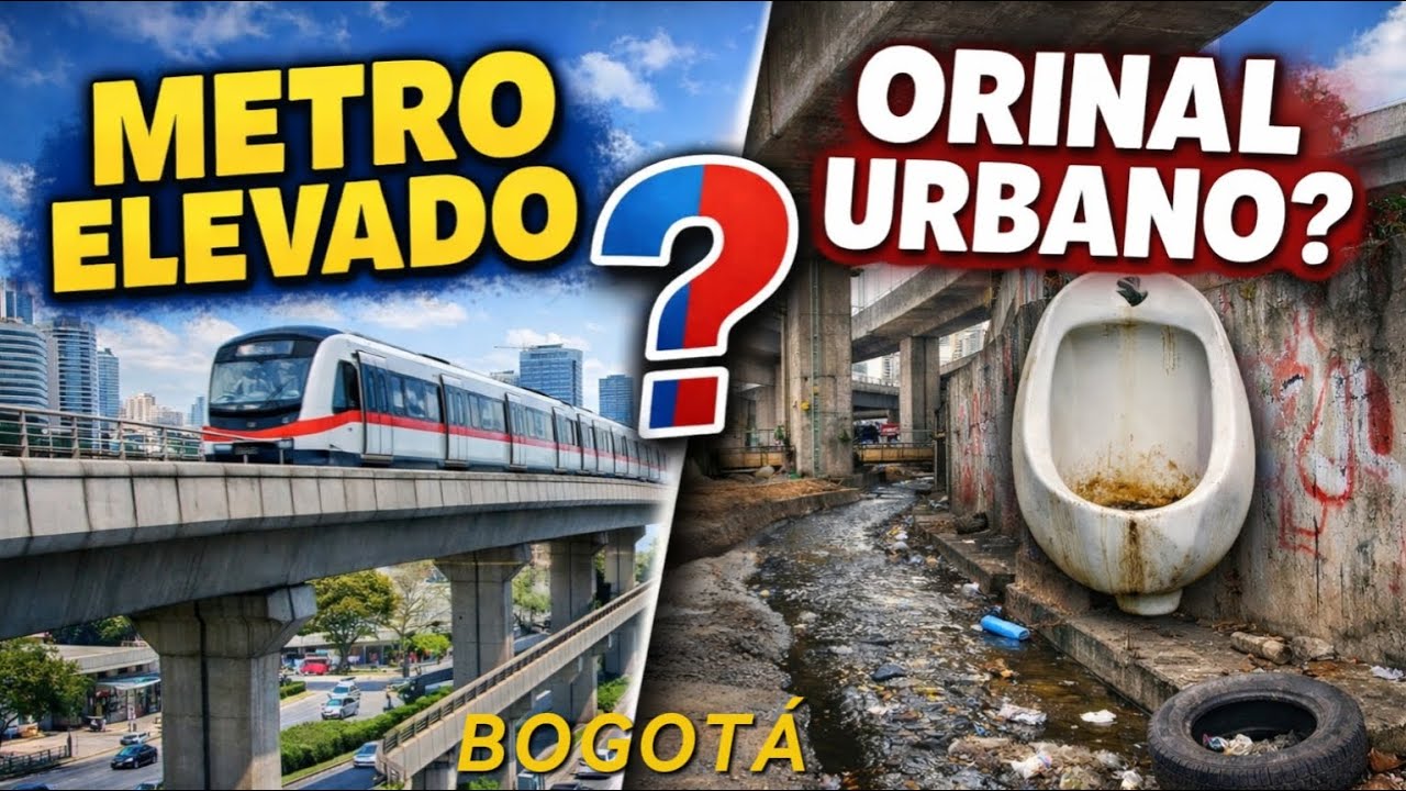 METRO DE BOGOTÁ AMADO Y CRITICADO // HD