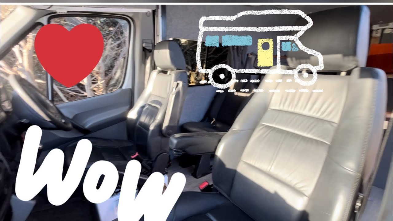 How to fit Range Rover captain seats into a Mercedes Sprinter.