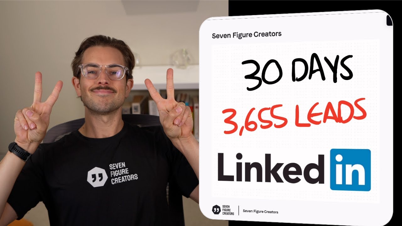 How I got 3,655 inbound leads on LinkedIn in 30 days with 100% AI content