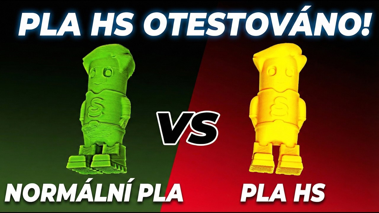 Rychlejší tisk bez ztráty kvality? 🚀 Test Spectrum PLA HS na 300 mm/s