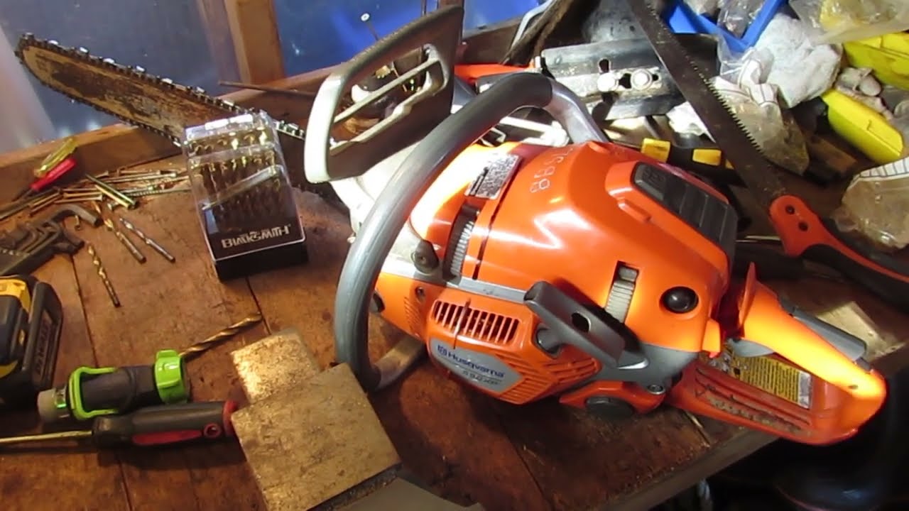 Husqvarna 550XP Doesn't Idle (FIXED)