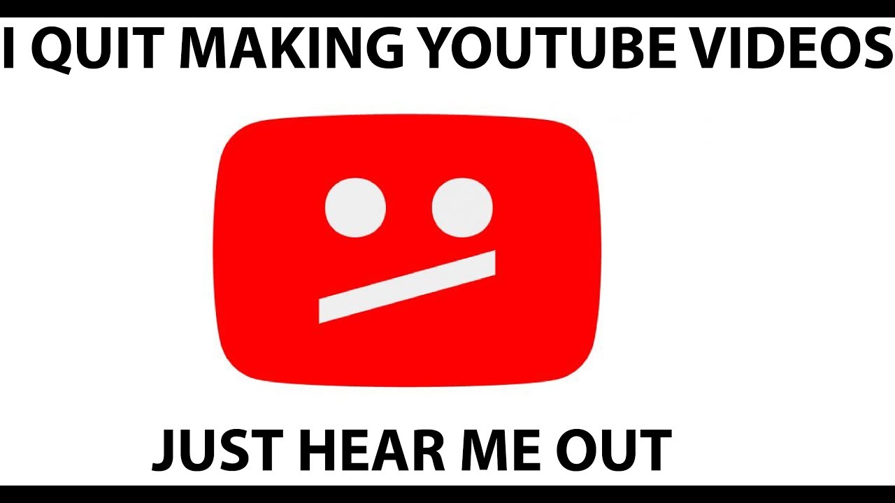 Why I stop making YouTube videos