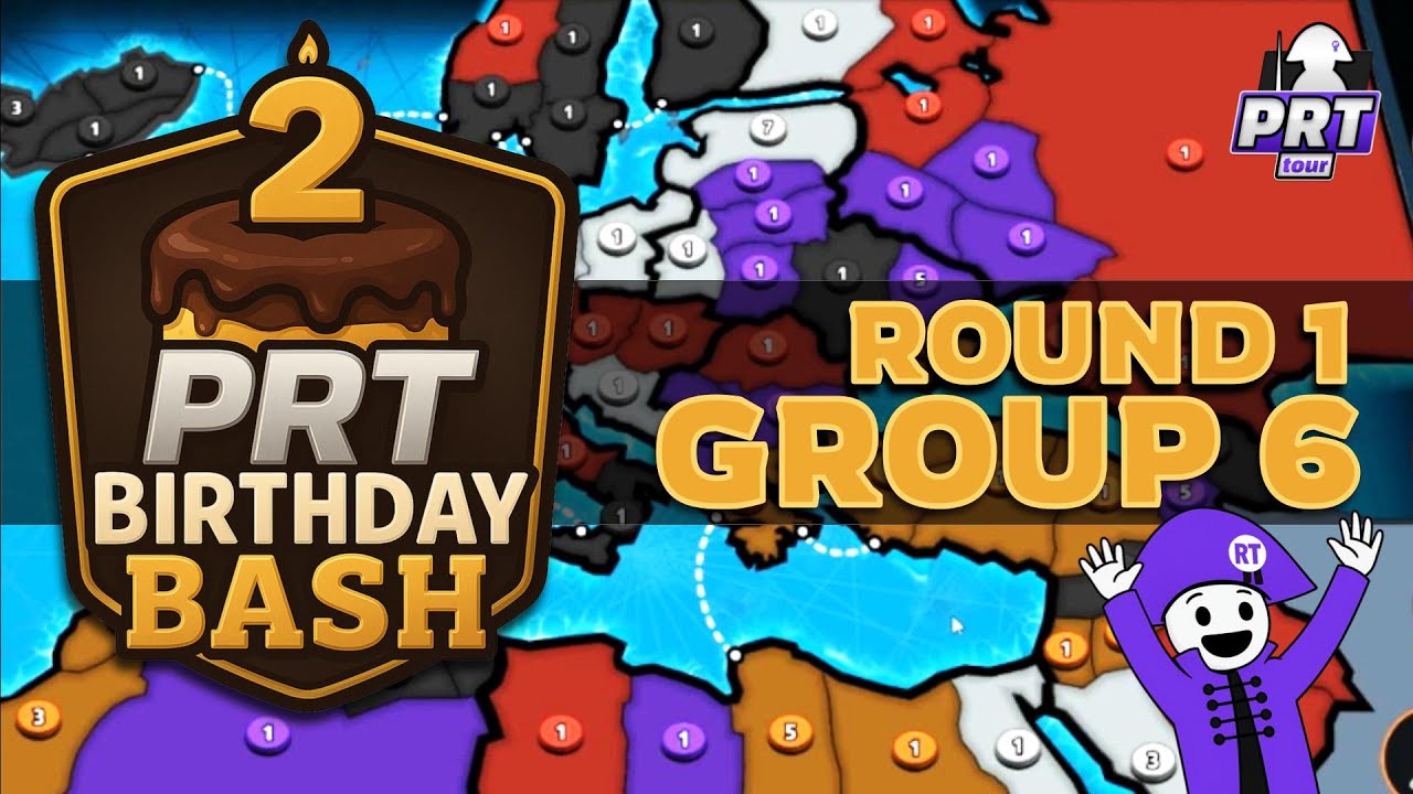 RISK Birthday Bash Open — Round 1 Group 6 | Chaos Begins 🎂🔥