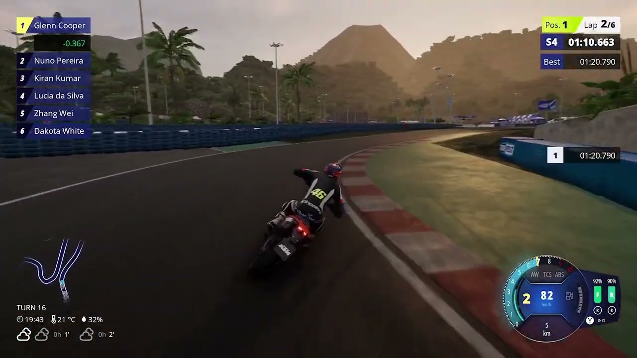 Ride 6 Career Mode:All Roads Championship, Race 1.