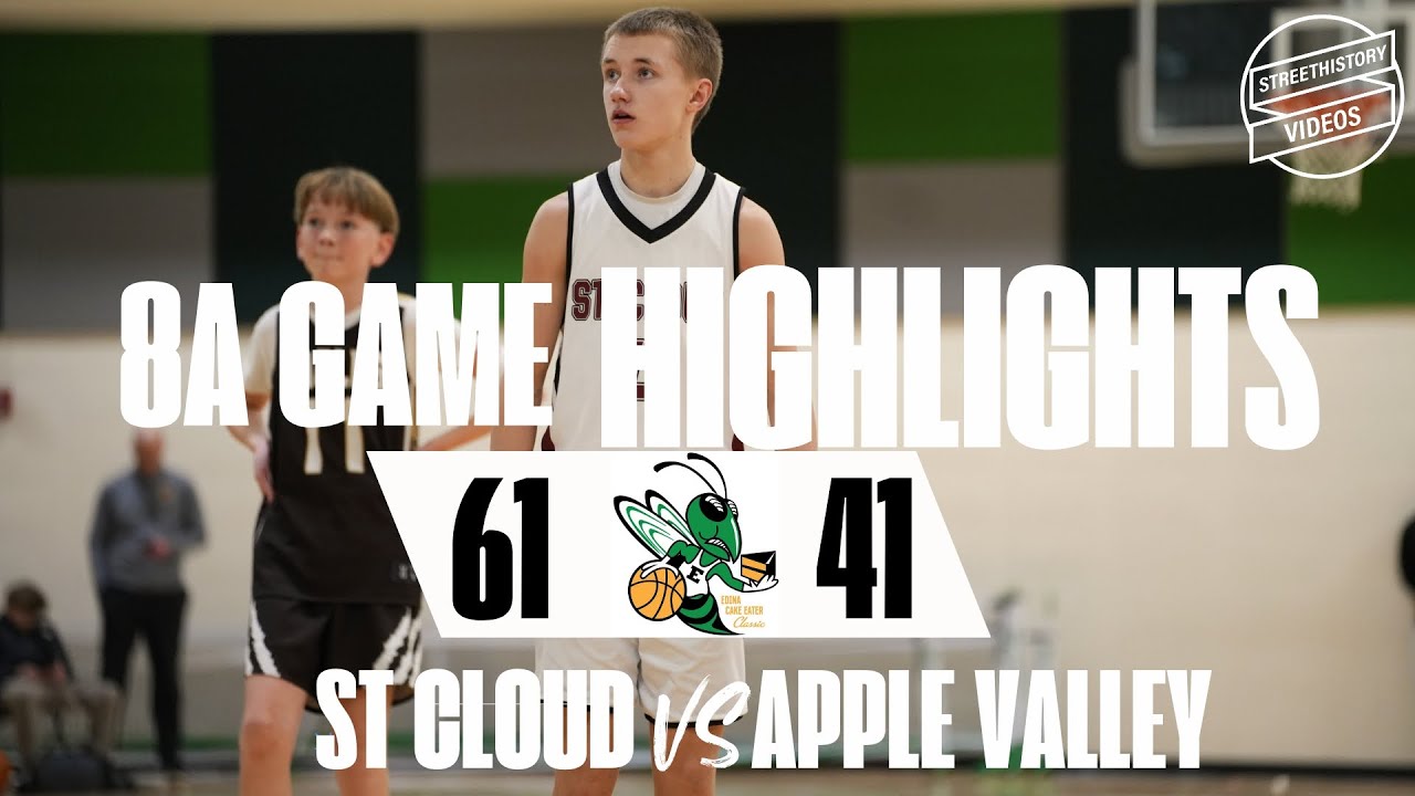 Minnesota 8A Travel Basketball Game Highlights: St. Cloud Beats Apple Valley 