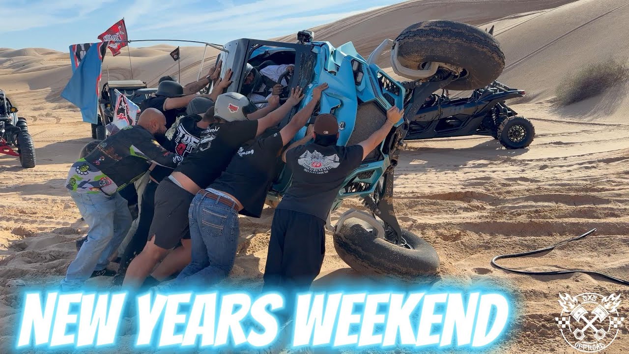 3 Can-Ams Destroyed at Glamis New Years 2026