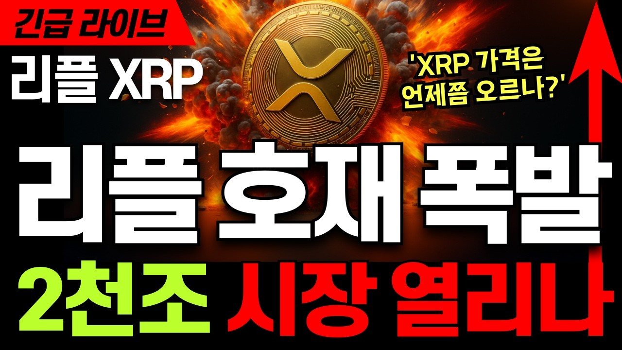 리플코인 전망 🚀 리플 XRP 엑스알피 &lsquo;2천조 시장&rsquo; 열리나 ⚡근데... 지금 가격이 안 오르는 진짜 이유 #리플 #리플코인 #리플코인전망