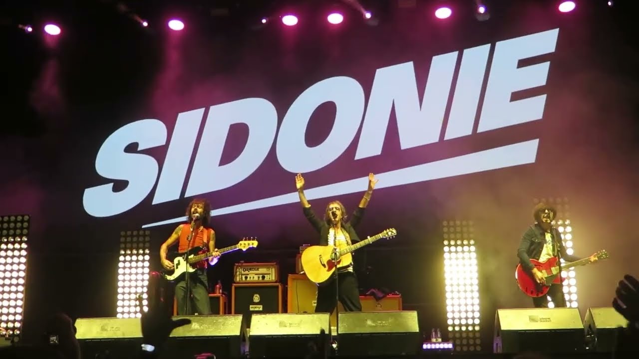 Sidonie Por ti. Concierto directo